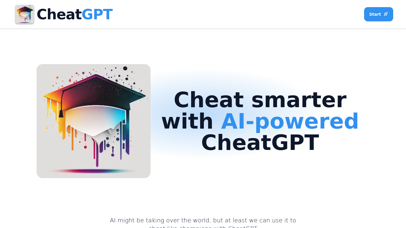 CheatGPT Demo | Discover better way to cheat - AI Demos