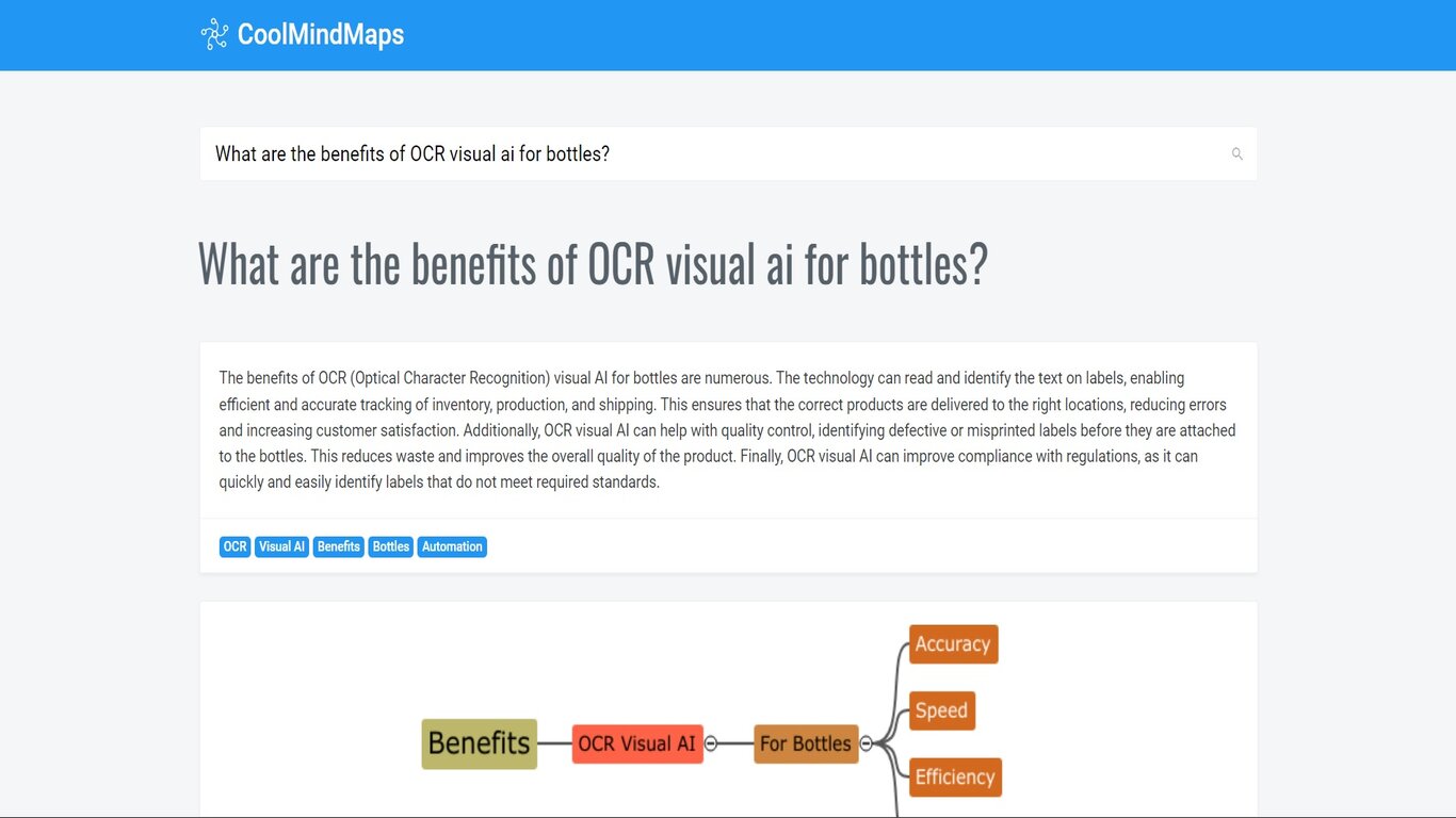 CoolMindMaps Demo | your Key to Effortless Mind Mapping! - AI Demos