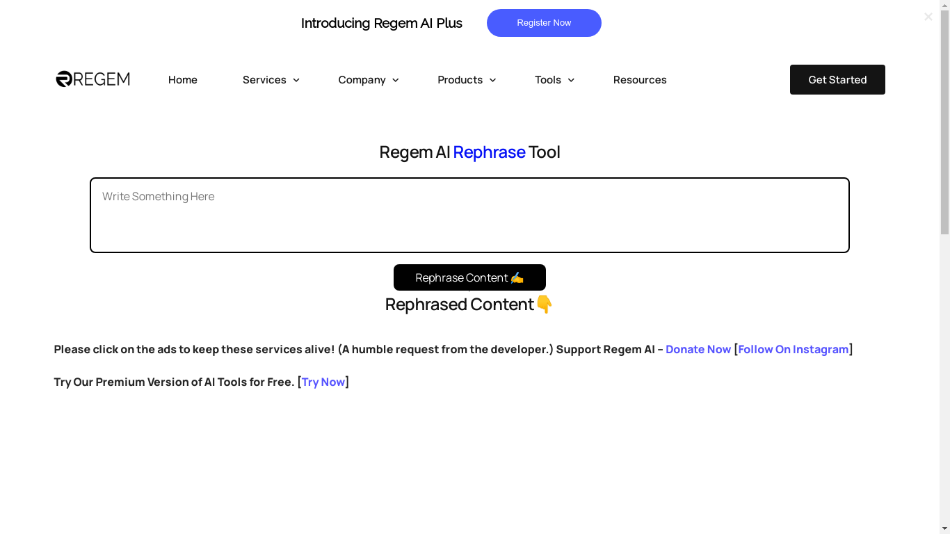 Code Paraphrasing Tool
